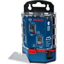 Die Grup Bosch Professional Dispenser Içinde 50 Yedek Bıçak (Bosch Professional Trapez Bıçak Uçları ile Uyumlu)