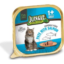 Die Grup Jungle Balıklı Püre Şeklinde Kedi Maması (32 x 100 Gr)