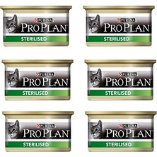 Die Grup Pro Plan Steril Somonlu Kısırlaştırılmış Kedi Konservesi 85 gr x 6 Adet