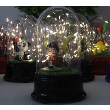Özka Leather Hediyelik Harry Potter Figürlü LED Işıklı Fanus