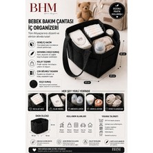 Bhm Bebek Çantası Içi Organizer – Çok Bölmeli Keçe Anne Bebek Bakım Düzenleyici