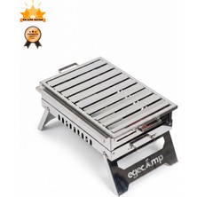 Egecamp® Flipfire Lıte Ultra Paslanmaz Katlanabilir Mangal