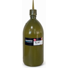 Bora Plastik Corona Professional Fişek Sosluk Yağlık - 1 Litre 1000CC BO2131 - Beyaz Şeffaf ve Yeşil Renkler