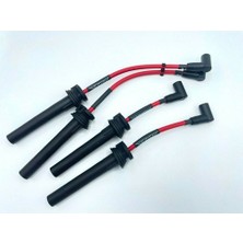 Mucize Way Motor Works (Wmw) Performans Ateşleme Kablosu Seti - Mini Cooper R50/R52/R53 Uyumlu 4'lü Buji Kablosu