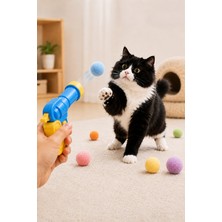 Arbolos Peluş Top Atan Kedi Oyun Tabancası
