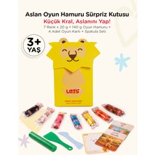 Aktivite Seti – Oyun Hamurlu Safari Hayvanları 140g | Let's