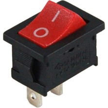 Robomer Kcd1 2 Pin Kırmızı Mini On/off Anahtar