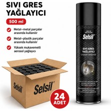Selsil Arge Toptan Sıvı Gres Yağlayıcı 500 ml 24 Adet