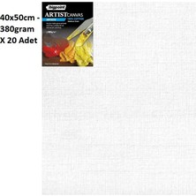 Bigpoint Artists' Tuval 40X50CM - 380GRAM x 20 Adet