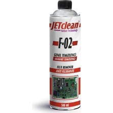 Motto Ticaret Jetclean F-02 500 ml Flux Anakart Temizleme Sıvısı