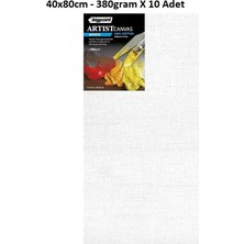Bigpoint Artists' Tuval 40X80CM - 380GRAM x 10 Adet
