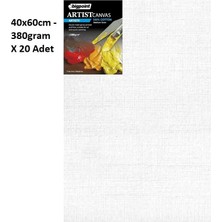 Bigpoint Artists' Tuval 40X60CM - 380GRAM x 20 Adet