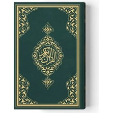 Akman 2 Renkli Orta Boy Kur'an-I Kerim (Miklepsiz) Yeşil