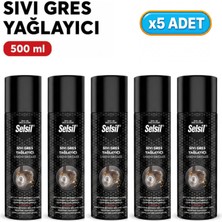 Selsil Arge Toptan Sıvı Gres Yağlayıcı 500 ml 5 Adet