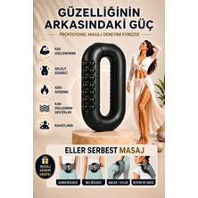 DeepSurge DS20 Şarjlı Vücut Masaj Aleti Değiştirilebilir Başlıklı Kas Gevşetici Titreşimli Masaj Cihazı