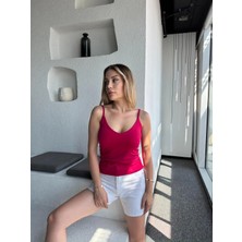 Ayarlanabilir Askılı Basic Body Fuşya - 131.75