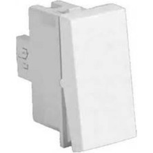 Mutlusan Modüler Anahtar Beyaz 45X22,5MM Sıva Altı
