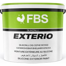 Pamukkale Fbs Exterio Silikonlu Dış Cephe Boyası 15 Lt Kiremit