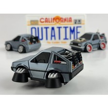 Axelon Geleceğe Dönüş Delorean – Hareketli Tekerlekli Tooned Araba Figürü