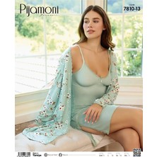 Pijamoni Sabahlıklı Tunik Pijama Takımı 2 Parça
