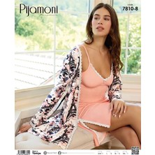 Pijamoni Sabahlıklı Tunik Pijama Takımı 2 Parça