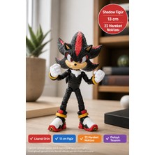 Toyfest Sonic The Hedgehog 3 Shadow Aksiyon Figürü 22 Eklemli - 13 cm