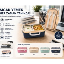 Sevora Home 2'li Beslenme Kabı Seti 150 ml + 300 ml | Beslenme Kabı | Okul Ofis Öğün Kabı