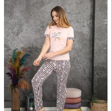 Good Night Pudra Kadın Pijama Takım