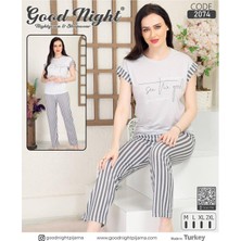 Good Night Gri Kadın Pijama Takımı