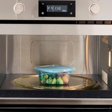 Vera Concept Store Plastik Saklama Kabı Seti, Mavi, 0,6 Lt, 3 Parça