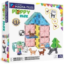 Vera Concept Store Magna Tiles® Puppy Park 27 Parça Mıknatıslı Yapı Seti, Orijinal Manyetik Yapı Markası