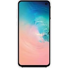 Vera Concept Store Galaxy S10E Silikon Cep Telefonu Kılıfı, Beyaz