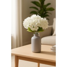 Alshop Yapay 7 Dallı Ortanca Demeti 35 cm 56 Çiçekli