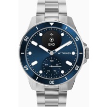 Withings Scanwatch Nova Hibrit Akıllı Saat, Kalp & Solunum Takibi, 30 Gün Pil