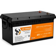 Sd Energy 12V 630AH Eve, Jk Bms 6000DOD Bluetooth Lifepo4 Lityum Akü
