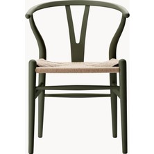 Westwing Hans J. Wegner CH24 Wishbone Sandalye: Meşe, El Örgüsü Oturma Alanlı