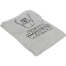 Esranın Dünyası Taç 1500187680 Disney Starwars Pamuk Lisanslı Panço Havlu, Çok Renkli