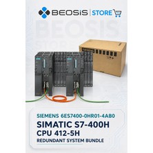 Siemens 6ES7400-0HR01-4AB0 Sımatıc S7-400H 412-5H Sistem Paketi
