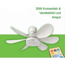 Uzlight 30W Kumandalı ve Vantiratörlü LED