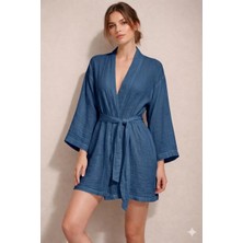 Este Woman Müslin  Pamuk Kimono