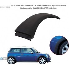 TŞT Mini Cooper 2001-2006 R50 Ön Çamurluk Dodik Plastiği Alt Sağ (Oem No: 51131505864)