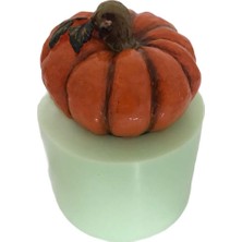 Uravas Store Küçük Kabak Silikon Mum Kalıbı 8.5x8.5x6 cm