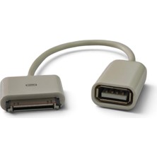 Neworg iPad 1 ipad 2 ipad 3 Uyumlu 30-Pin Dişi USB Otg Kamera ve Veri Aktarım Kablosu Adaptörü