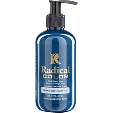 Esranın Dünyası Radical Color New 25/oceanblue Amonyaksız Su Bazlı Saç Boyası 250 ml 1 Adet Okyanus Mavi