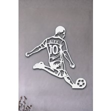 Formera 3D Alex De Souza Efsane Futbolcular Serisi 3D Baskı Wall Art Duvar Dekoru - Taraftar Odası Dekorasyonu