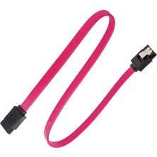 Esranın Dünyası 40CM Sata HDD Sdd Data Veri Kablosu, Sata 3, Kırmızı,