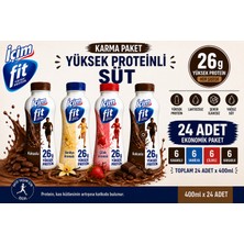 İçim Içim Fit Yüksek Proteinli Süt 400ML x 24 Adet Karma Paket