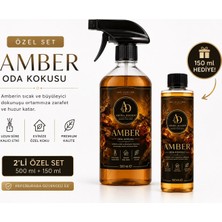 Adora Diadem Amber 500 ml Oda Kokusu 150ML Amber Oda Kokusu Hediye