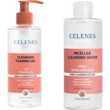 Esranın Dünyası Celenes By Sweden Cloudberry Yüz Temizleme Seti Ikisi Bir Arada Kuru ve Hassas Ciltler 250 ml + 250 ml