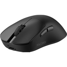 Esranın Dünyası Coverzone Ajazz Kablosuz Oyuncu Mouse PAW3311 Sensör 24000 Dpı Bluetooth 5.0 2.4ghz USB Kablolu Rgb Aydınlatmalı Type C Şarjlı 300MAH 70G Sağ El Ergonomik | (NJ08 Mc - Siyah)